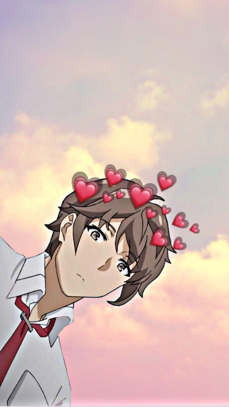 750x1332 Seishun buta yarou wa bunny girl senpai no yume wo minai, wallpaper, tumblr. Anime, Otaku anime, Anime boy