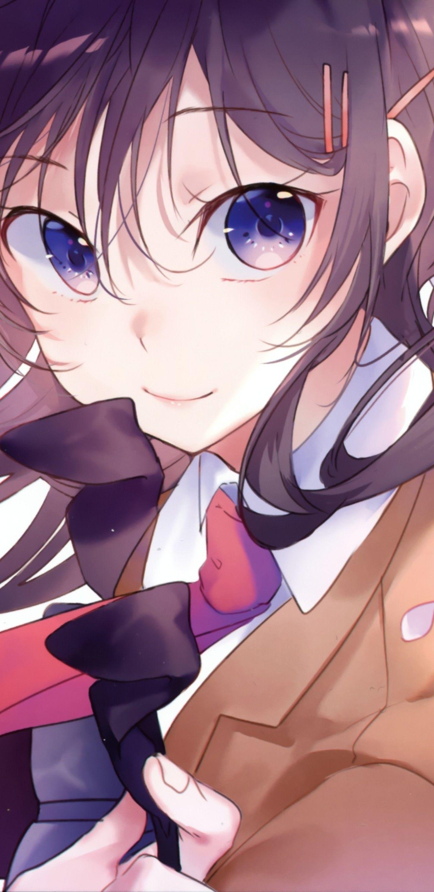 1440x2960 Download 1440x2960 Seishun Buta Yarou, Sakurajima Mai, Long Hair
