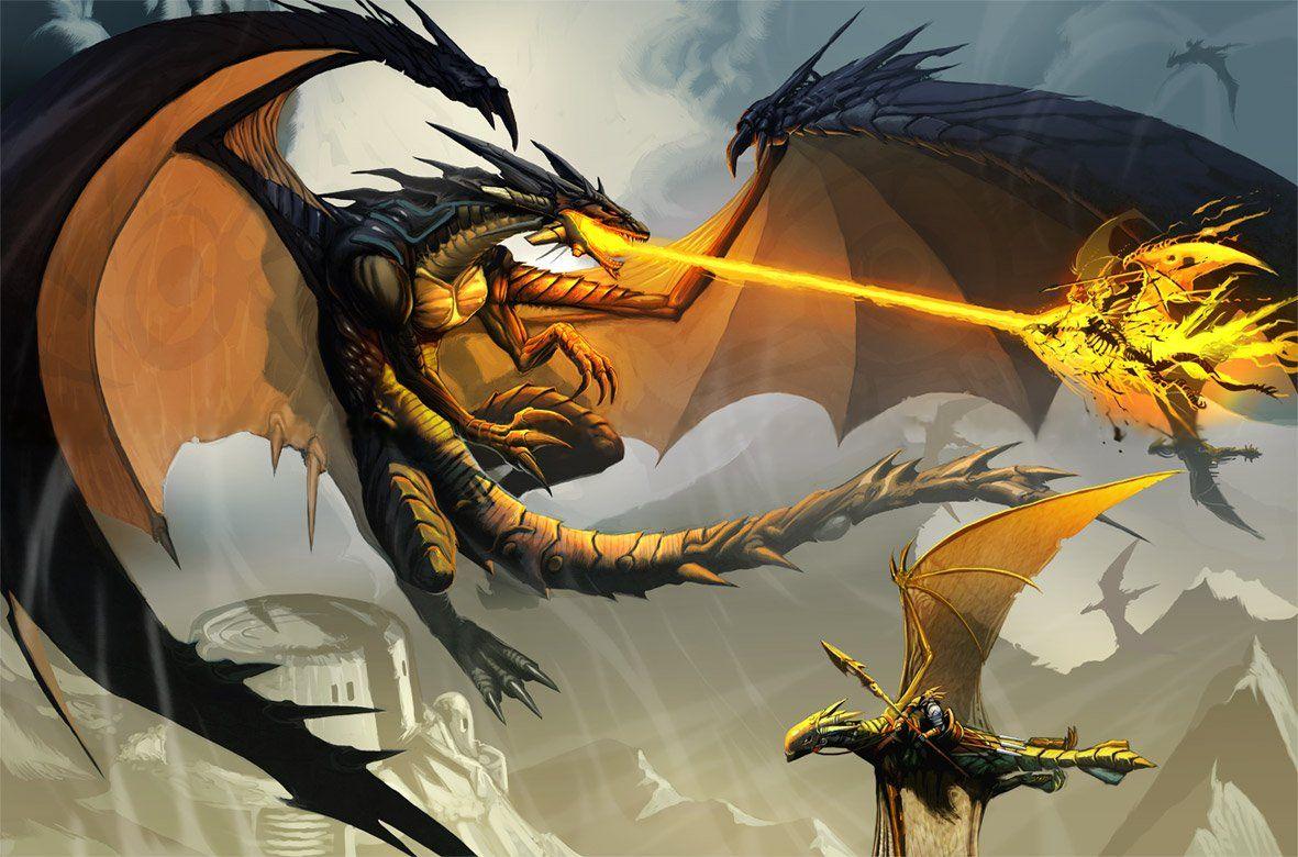 1181x780 Fire Dragon Wallpaperx780