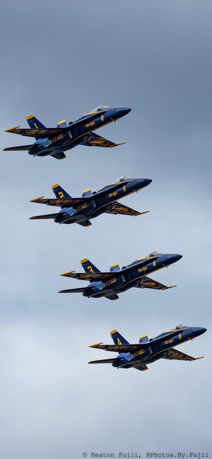 728x1577 Blue Angels iPhone XS & XS Max Wallpaper