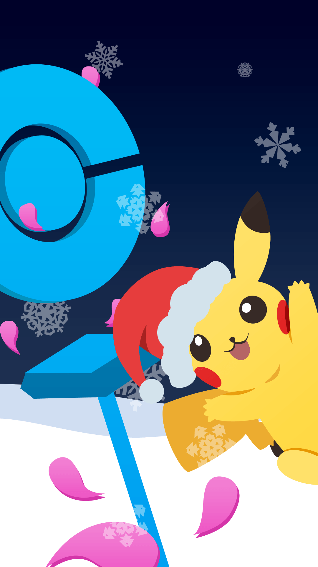 1080x1920 Finally caught a SantaChu's a Santa Pikachu Wallpaper