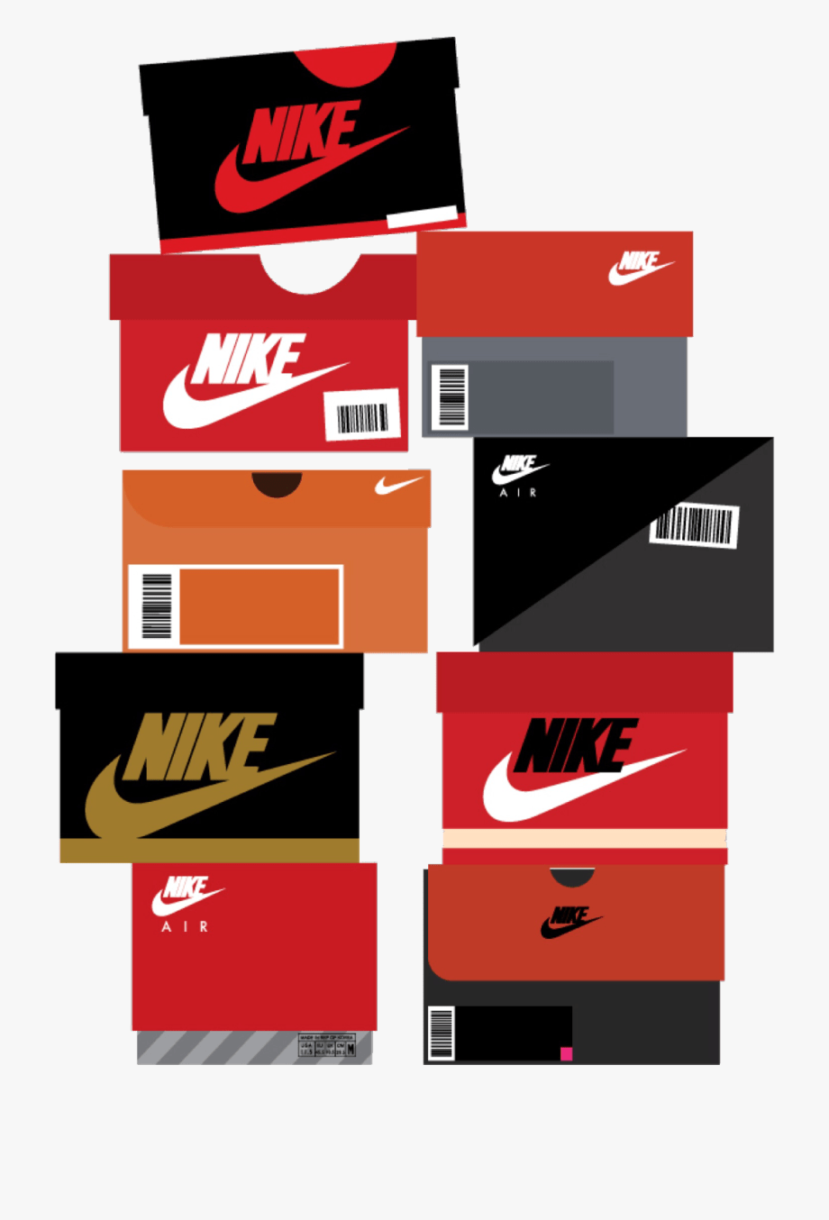 920x1354 nike #sneakers #boxes #shoes #sneakerheads #freetoedit