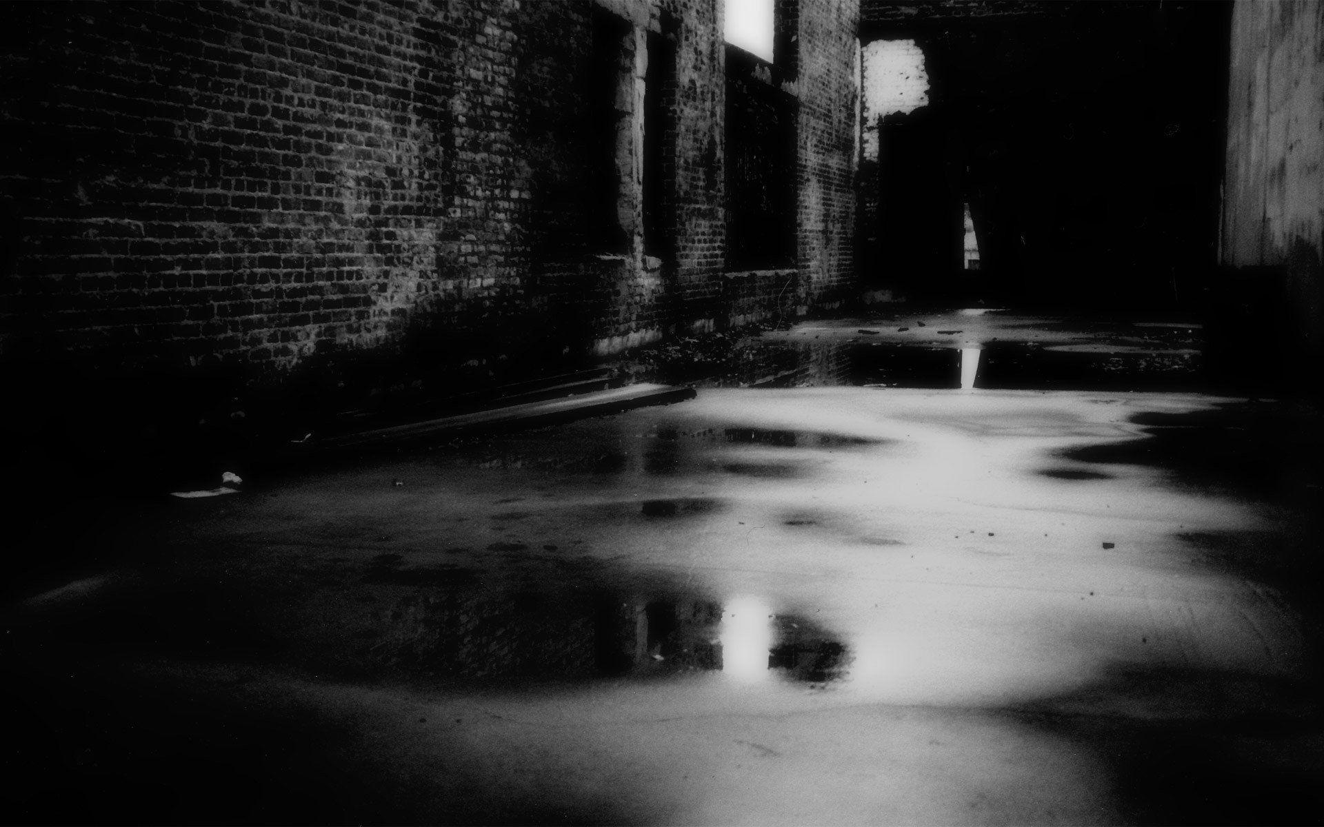 1920x1200 Dark Alley With Rain Wallpaper & Background Download