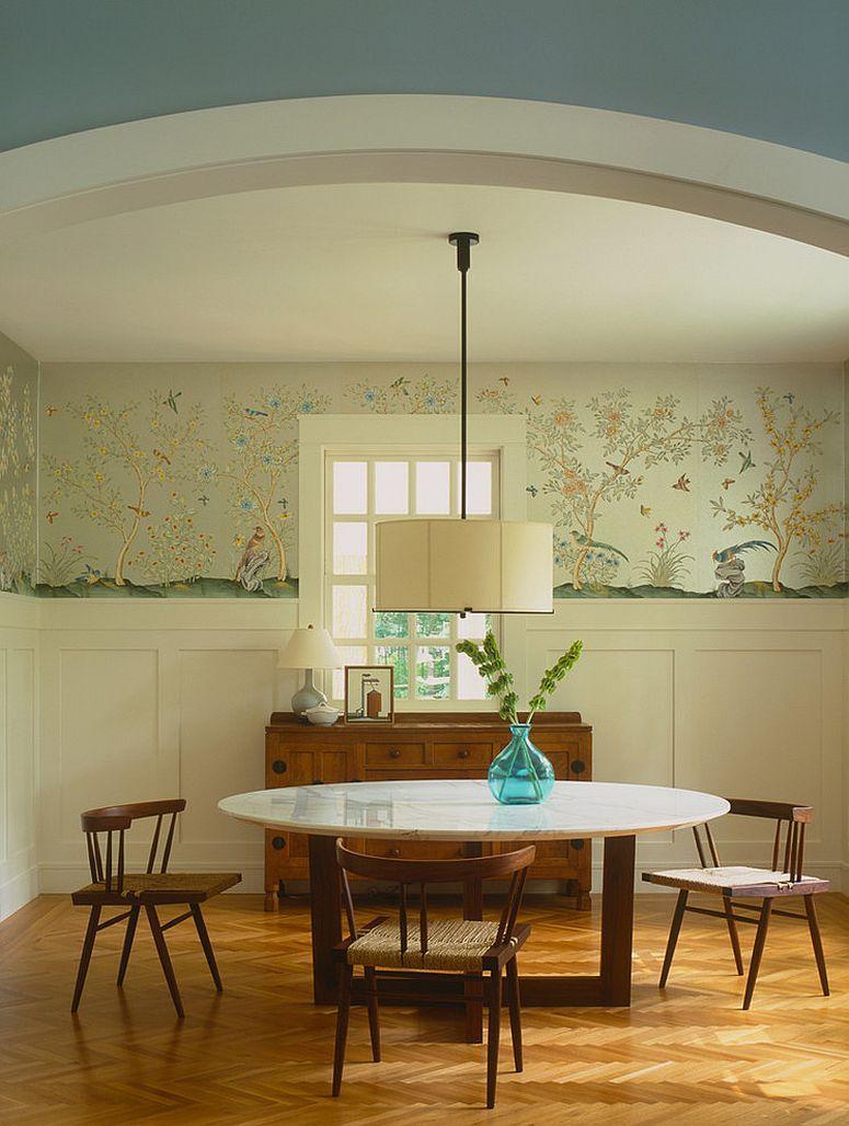 775x1028 Splendid Wallpaper Decorating Ideas for the Dining Room