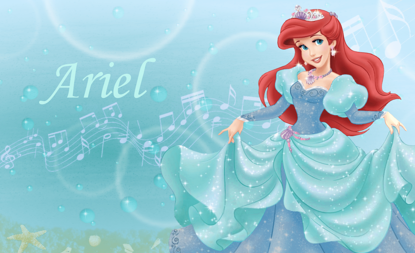 1440x879 Princess Ariel Wallpaper