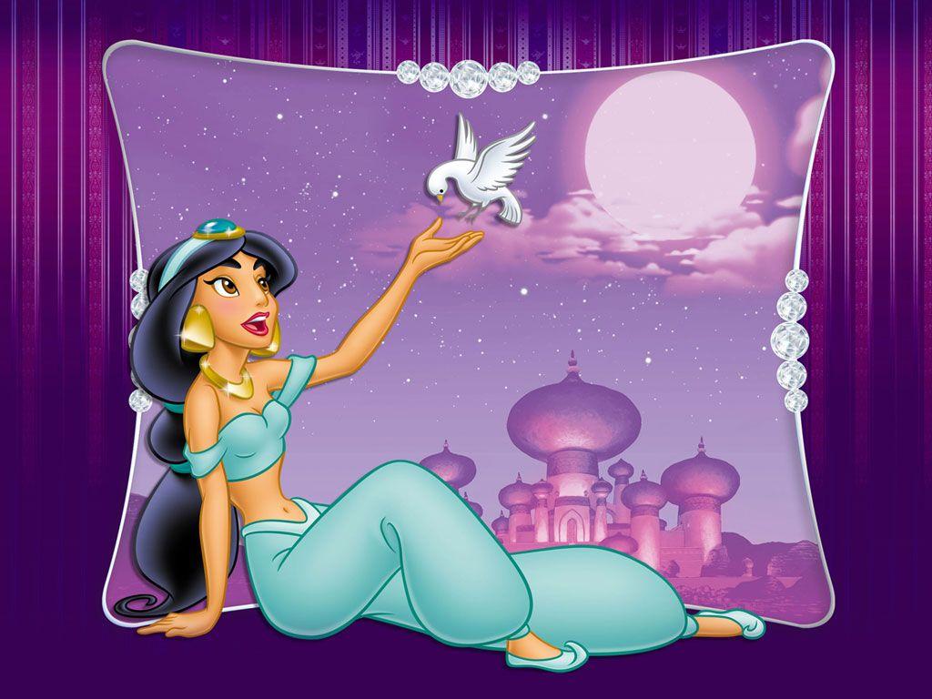 1024x768 Princess Jasmine Aladdin Disney « Download Blackberry, iPhone