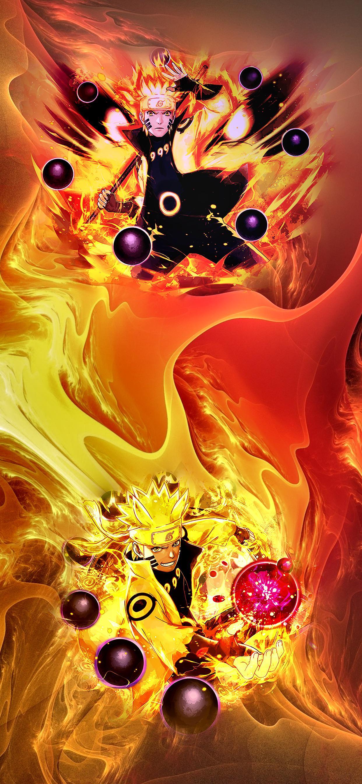 1242x2688 Made a naruto blazing iphone wallpaper, what do you think?? More versions in comments