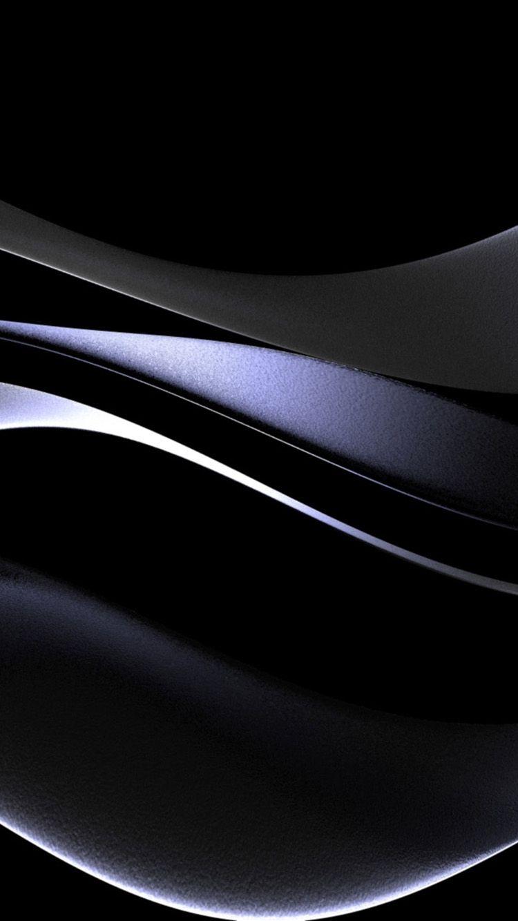 750x1334 Free download 3D Black Wave iPhone 6 Wallpaper iPhone 6