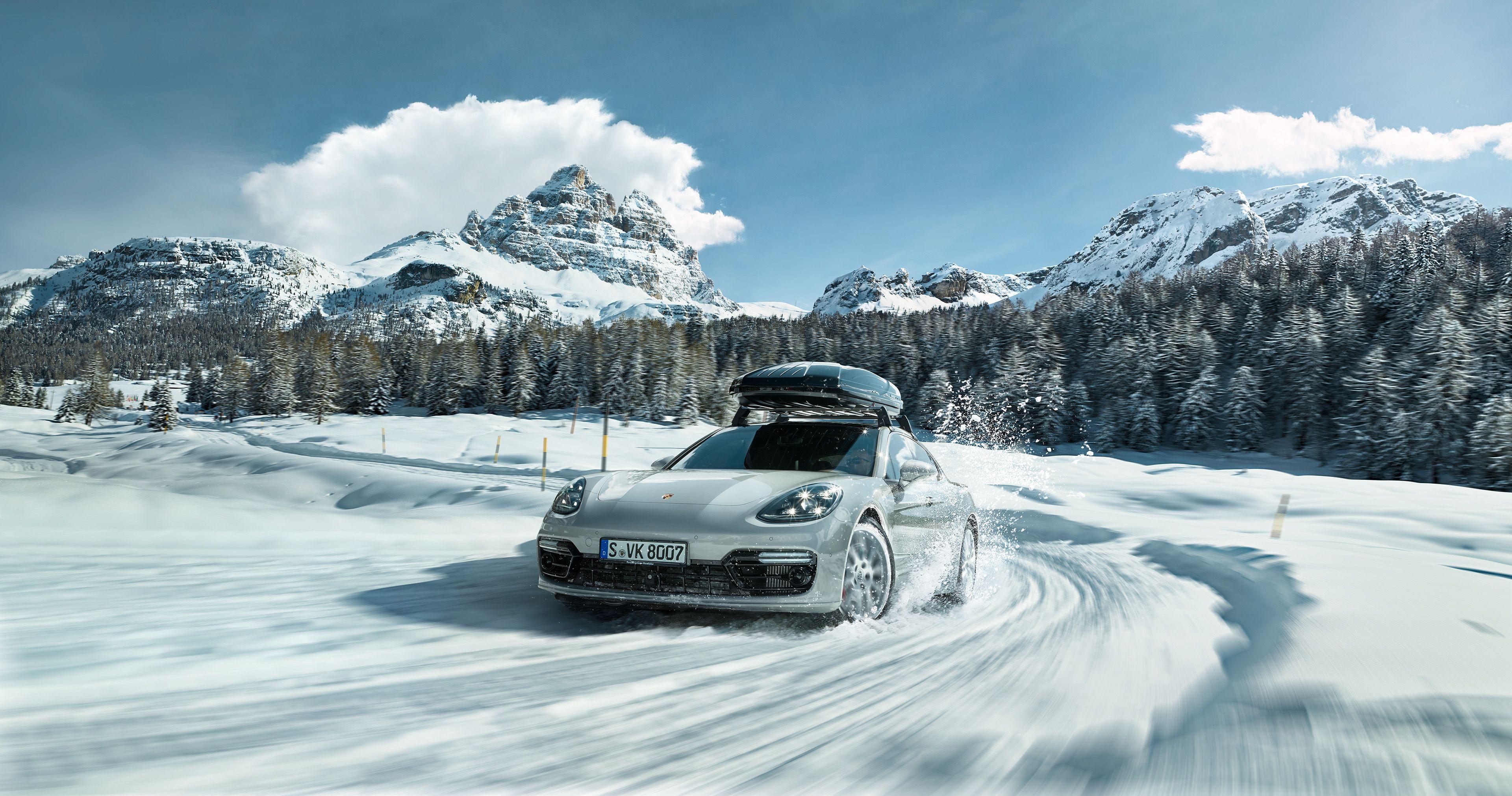 3840x2022 Porsche In Snow, HD Cars, 4k Wallpaper, Image, Background