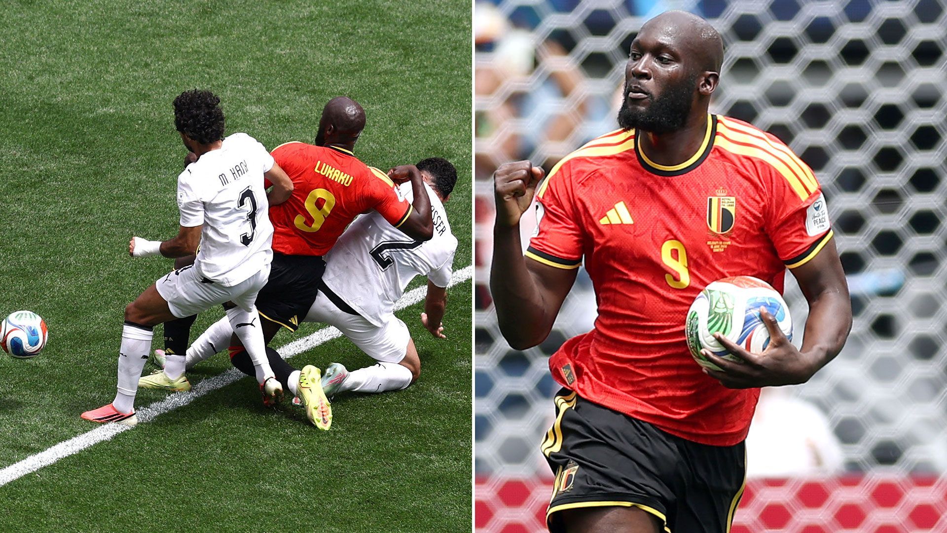 1920x1080 Belgium 1 Egypt 1: Romelu Lukaku makes impact just 22 SECONDS after coming on to rescue point