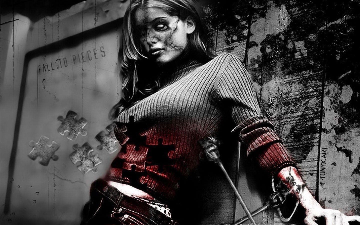 Zombie Girl Wallpapers Top Free Zombie Girl Backgrounds Wallpaperaccess