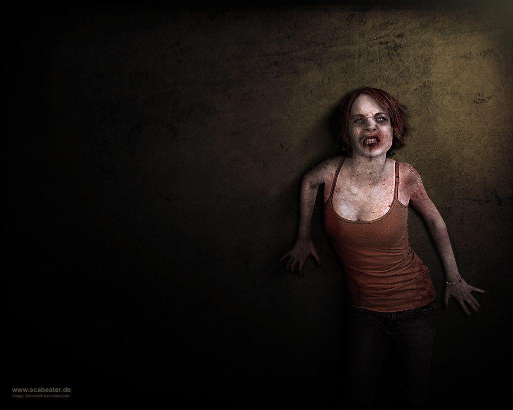 1024x819 Zombie Wallpaper. This is my wallpaper at home for several