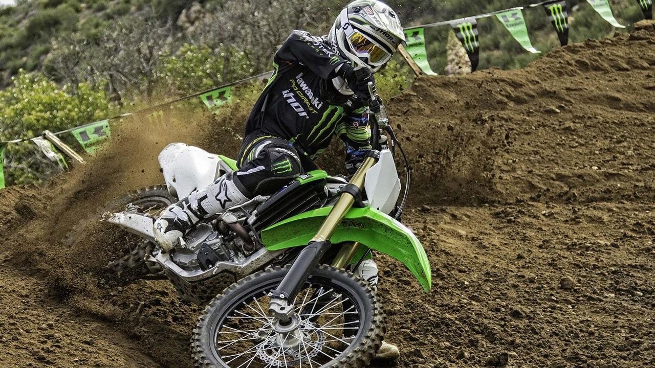 1280x720 Kawasaki Motocross Wallpaper