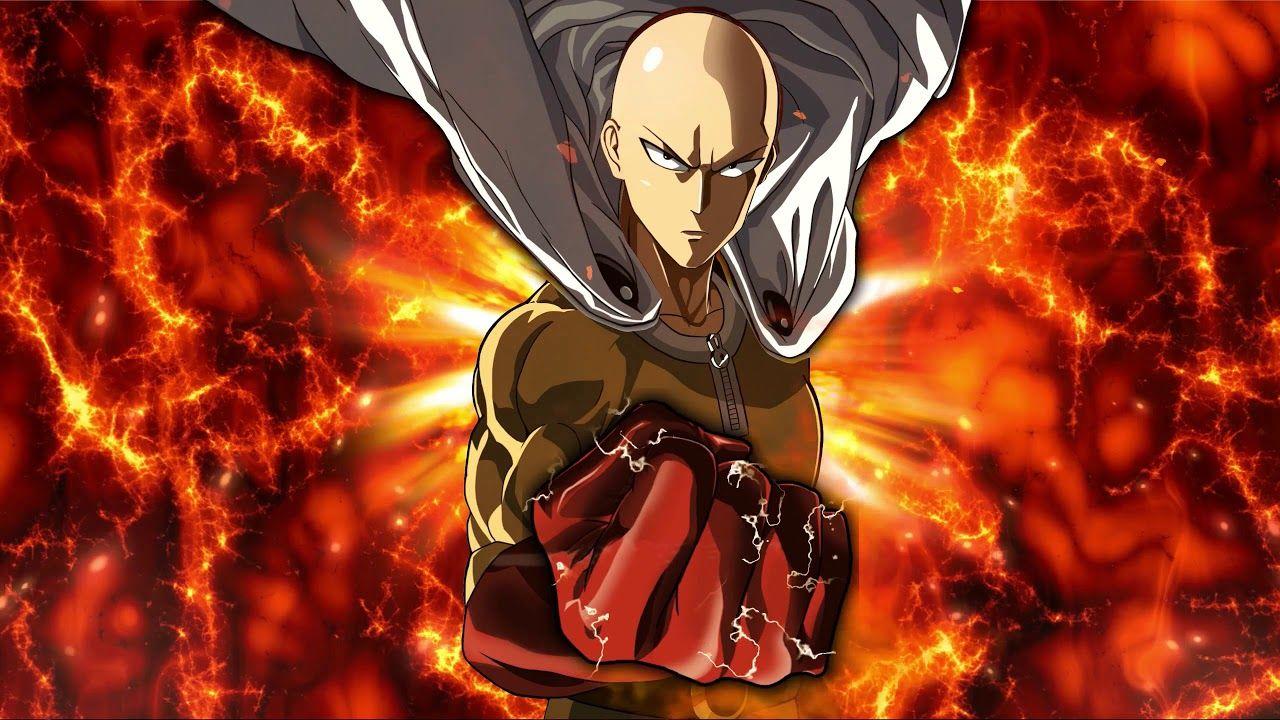 Wallpaper saitama, one-punch man, anime boy, artwork desktop wallpaper, hd  image, picture, background, 676d59