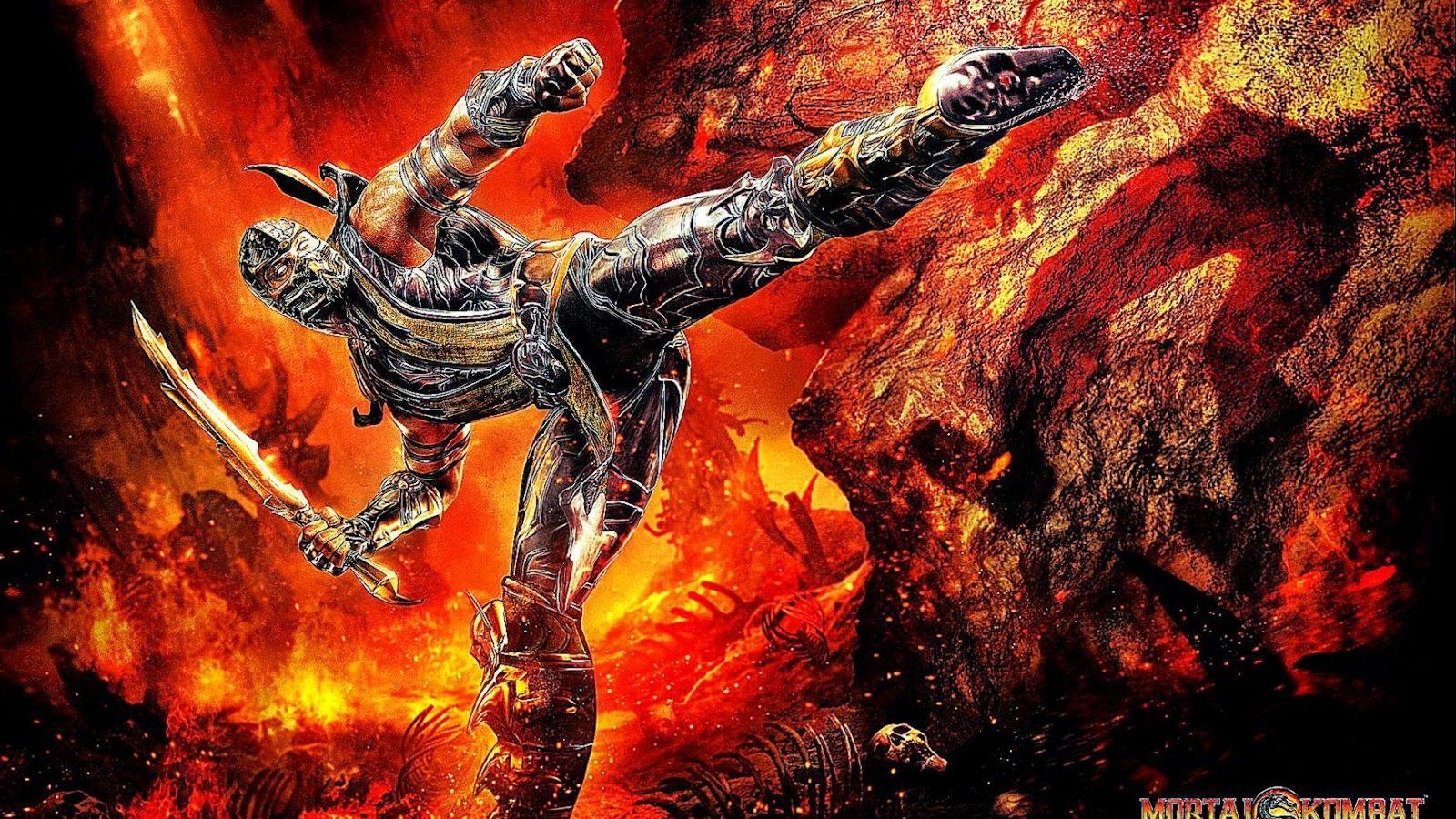 1600x900 Free download Mortal Kombat Scorpion Wallpaper Cool HD Wallpaper