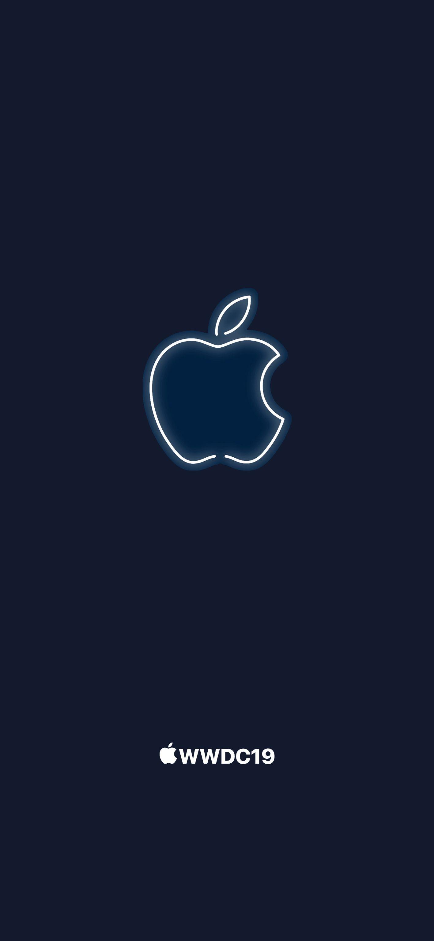 1417x3072 Ive just found this awesome Wallpaper based on the Neon Apple