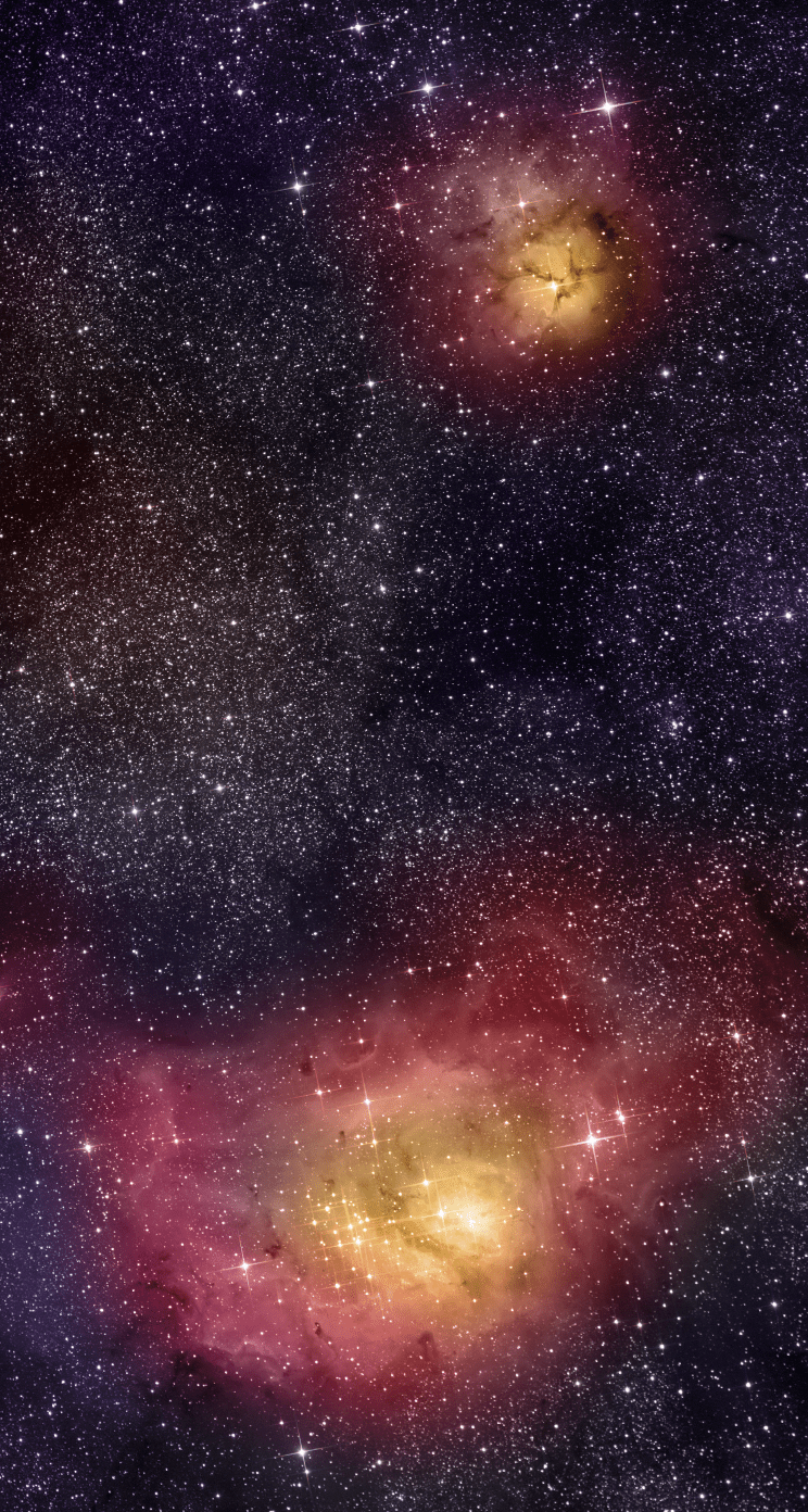 744x1392 Space background for your iOS 7 iPhone 5S, 5C or 5. Acceleroto, Inc