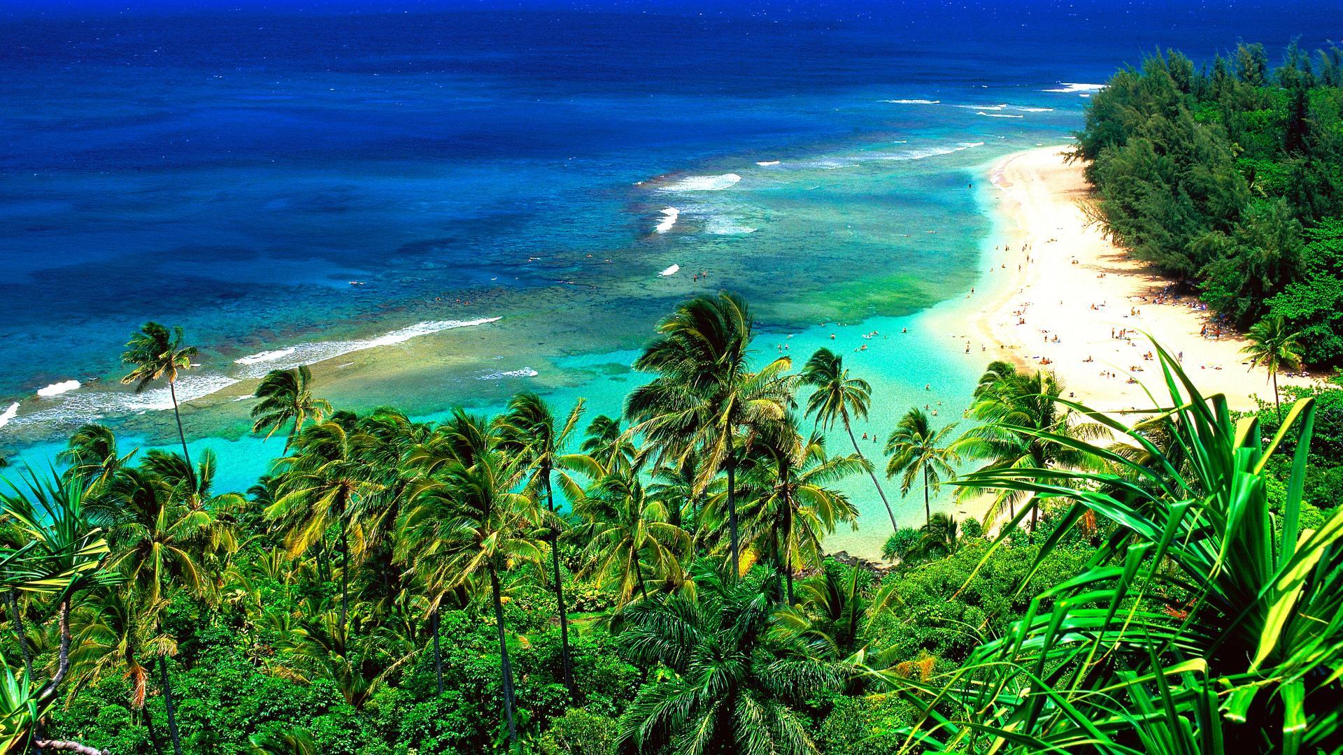 1920x1080 Beach, desktop, background, wallpaper, kauai, hawaii