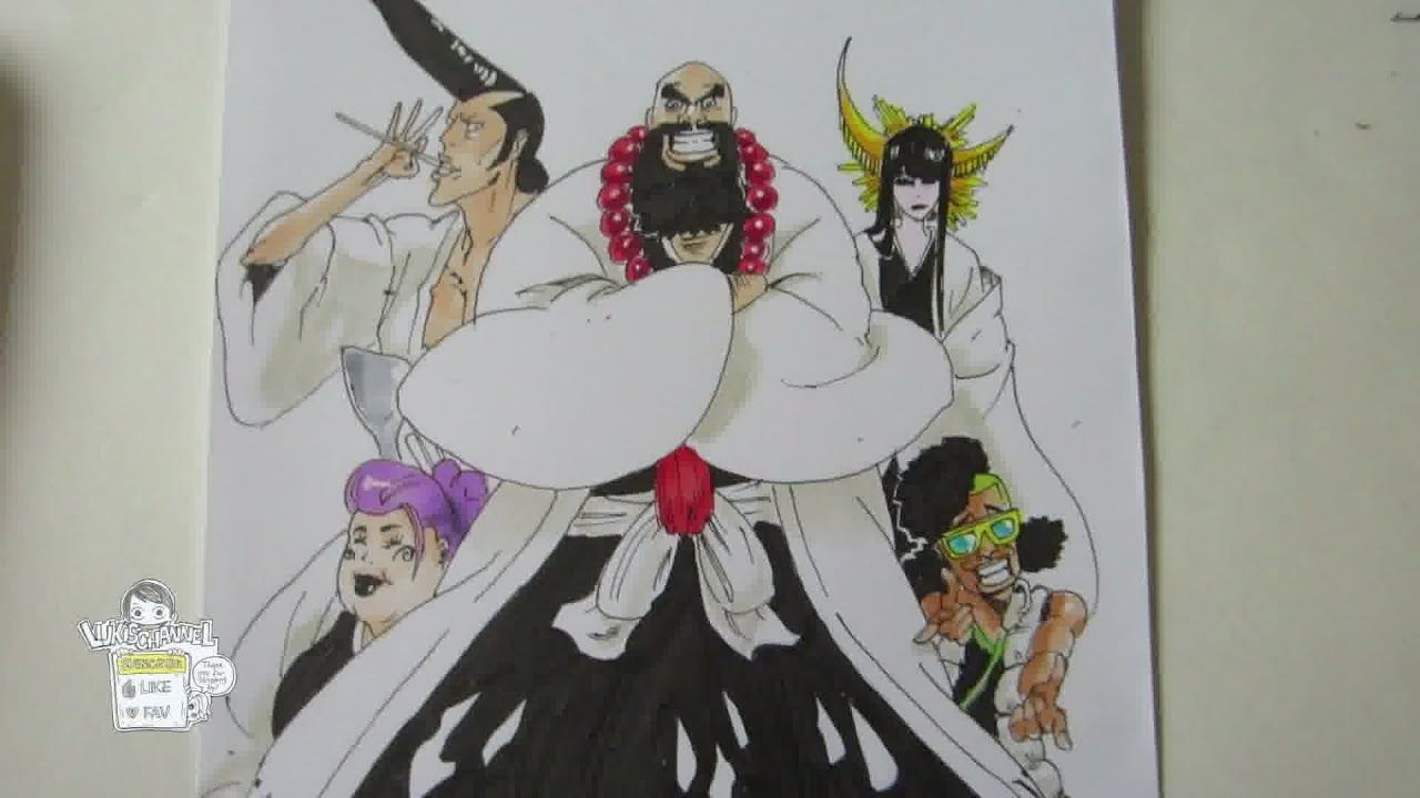 1280x720 Zero Squad (Royal Guards) from Bleach 王属特務