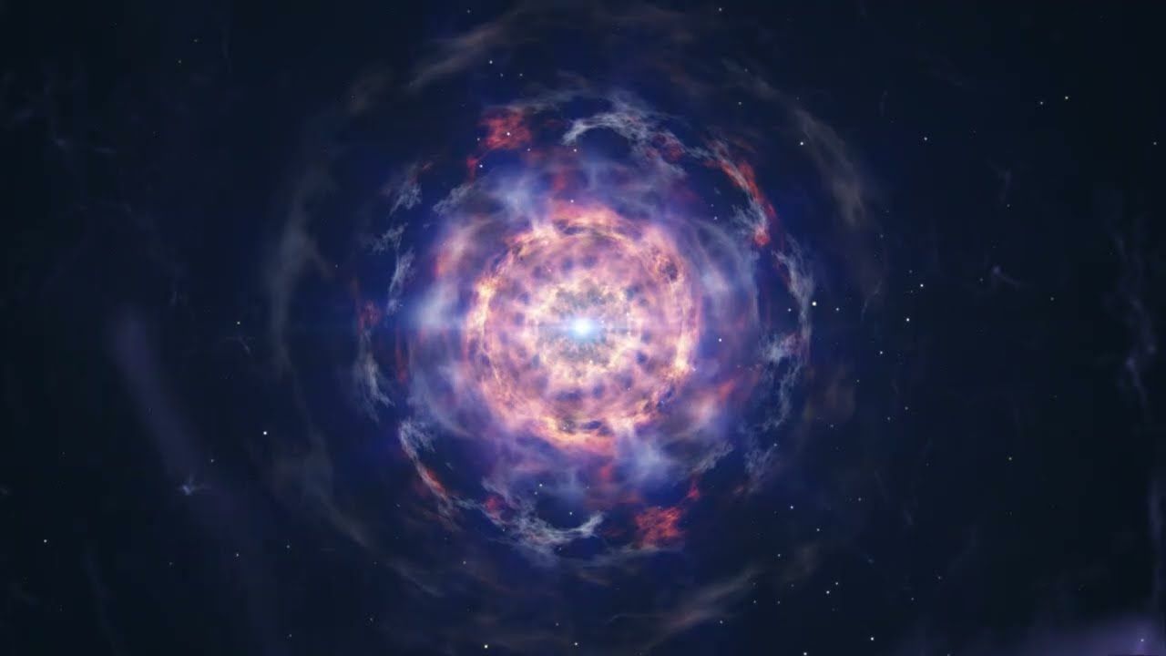 1280x720 Hubble Observes a Kilonova from Merging Neutron Stars