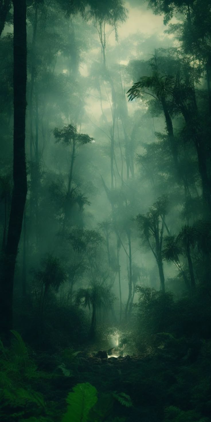 736x1472 Enchanted Forest: A Magical Landscape Wallpaper. Dark wild wallpaper, Dark forest wallpaper phone, Predator tree