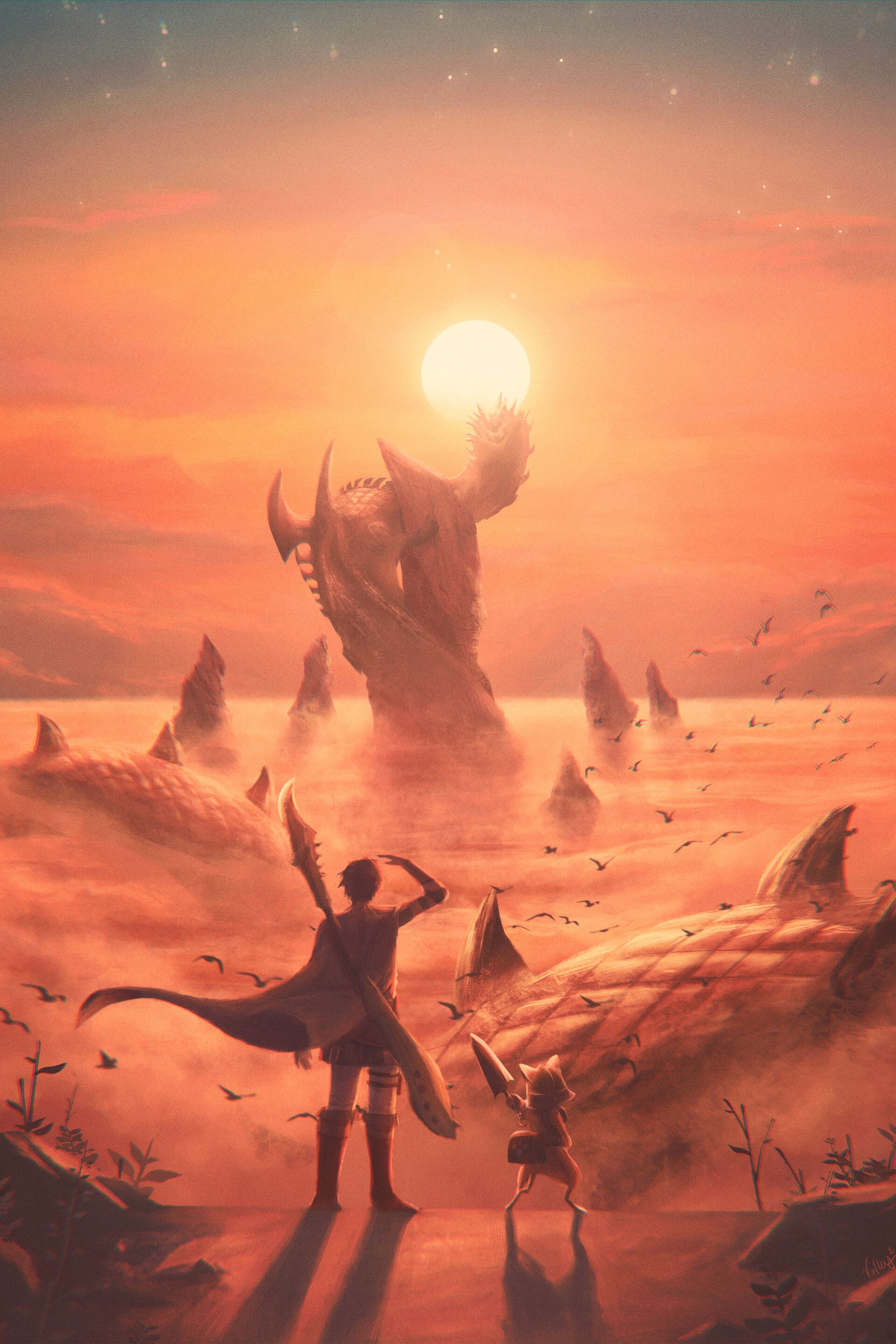 1920x2880 The Horizon Devouring Serpent