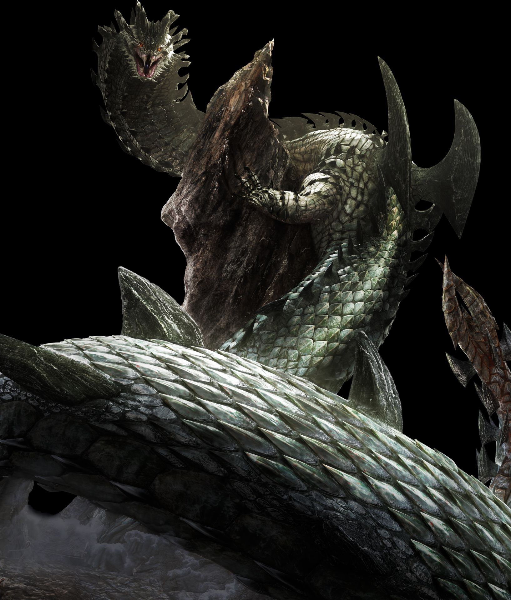 1634x1920 Favorite Monster Hunter Elder Dragons. Serpent King