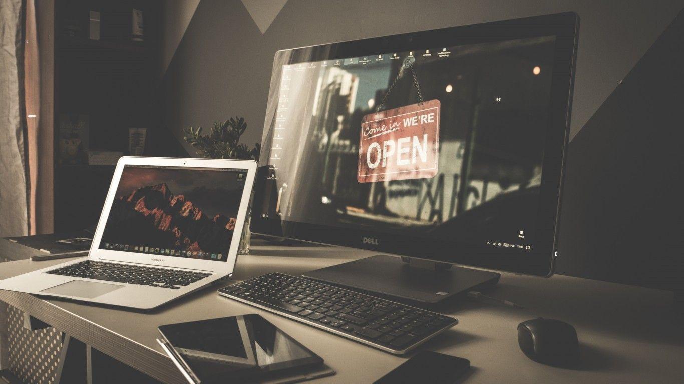 1366x768 Download 1366x768 Computer, Macbook Air, Business, Desktop
