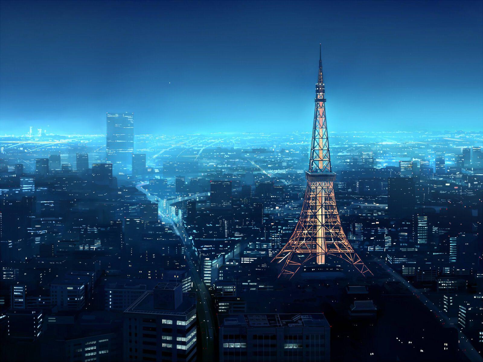 1600x1200 HD Skyline Wallpaper