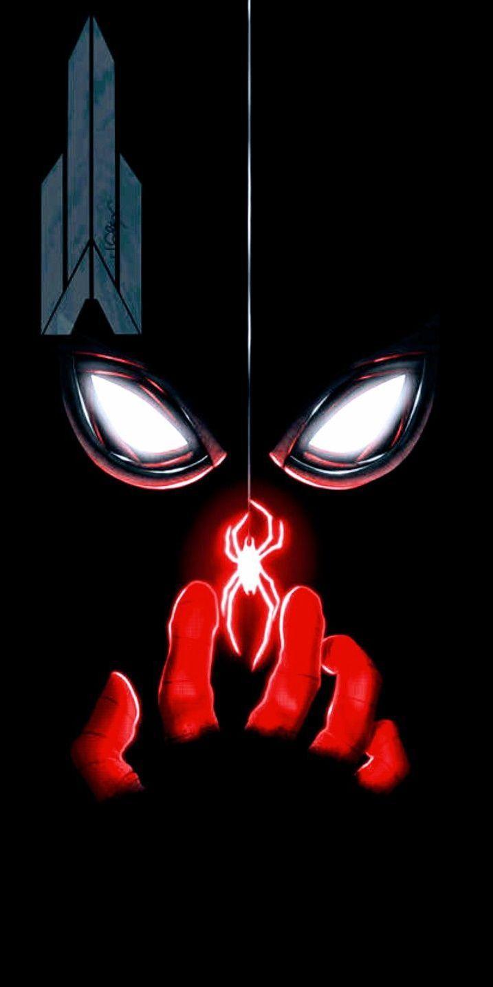 717x1434 Dark Spiderman IPhone Wallpaper. Marvel wallpaper, Superhero wallpaper, Marvel art