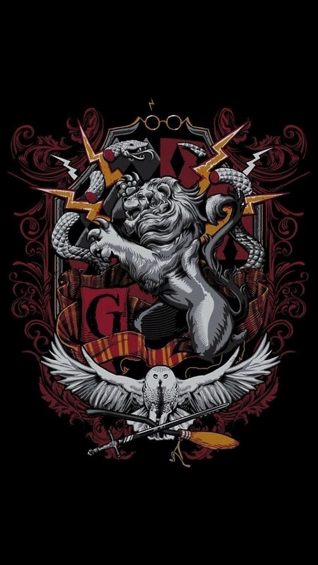 1080x1920 Beautiful Gryffindor iPhone Wallpaper 2019