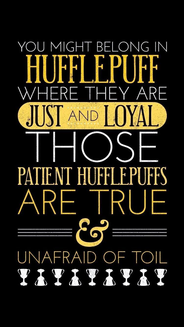 750x1334 Hufflepuff Lockscreen