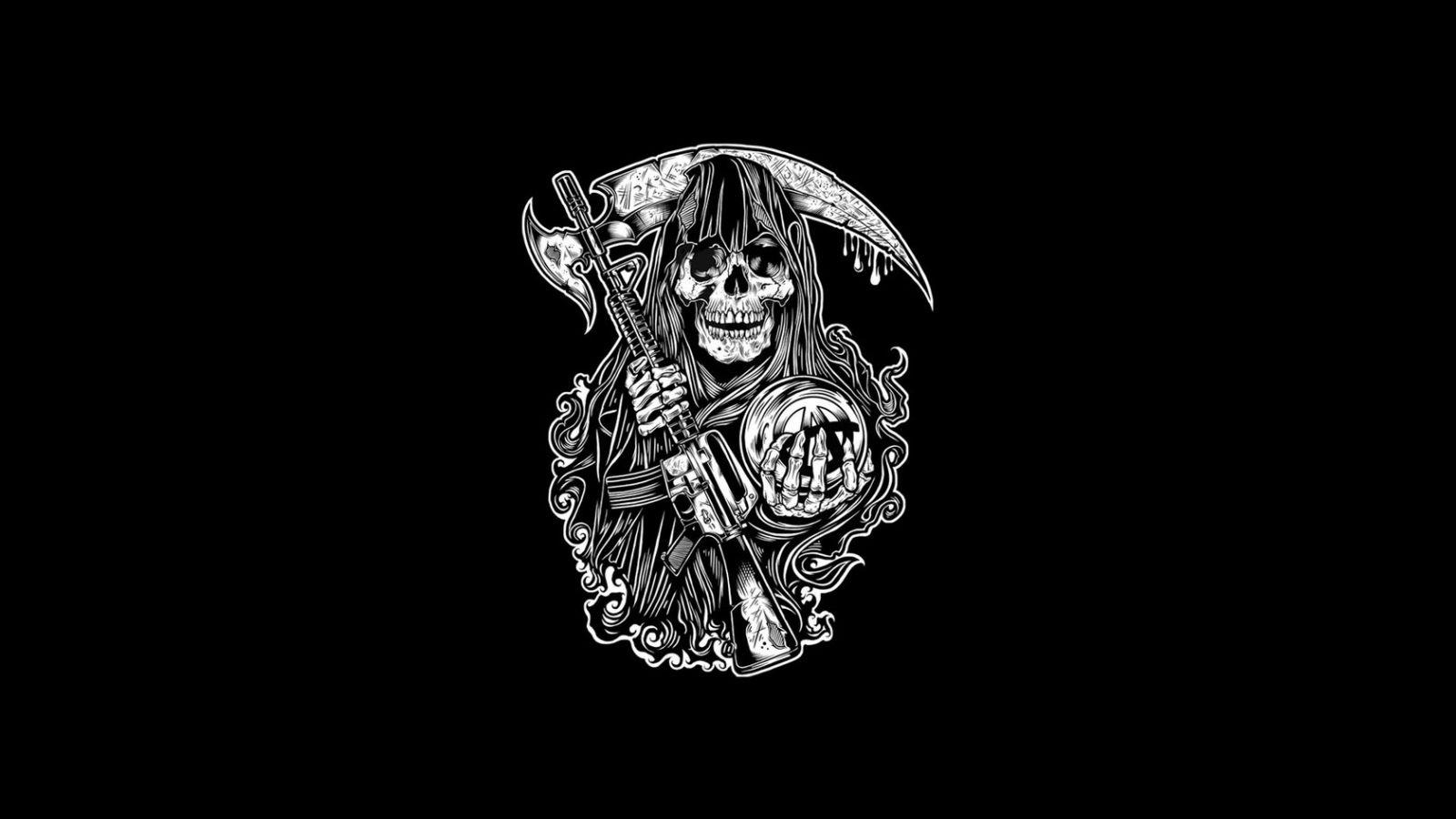 1600x900 Free download tv sons of anarchy reaper grim reapers soa samcro
