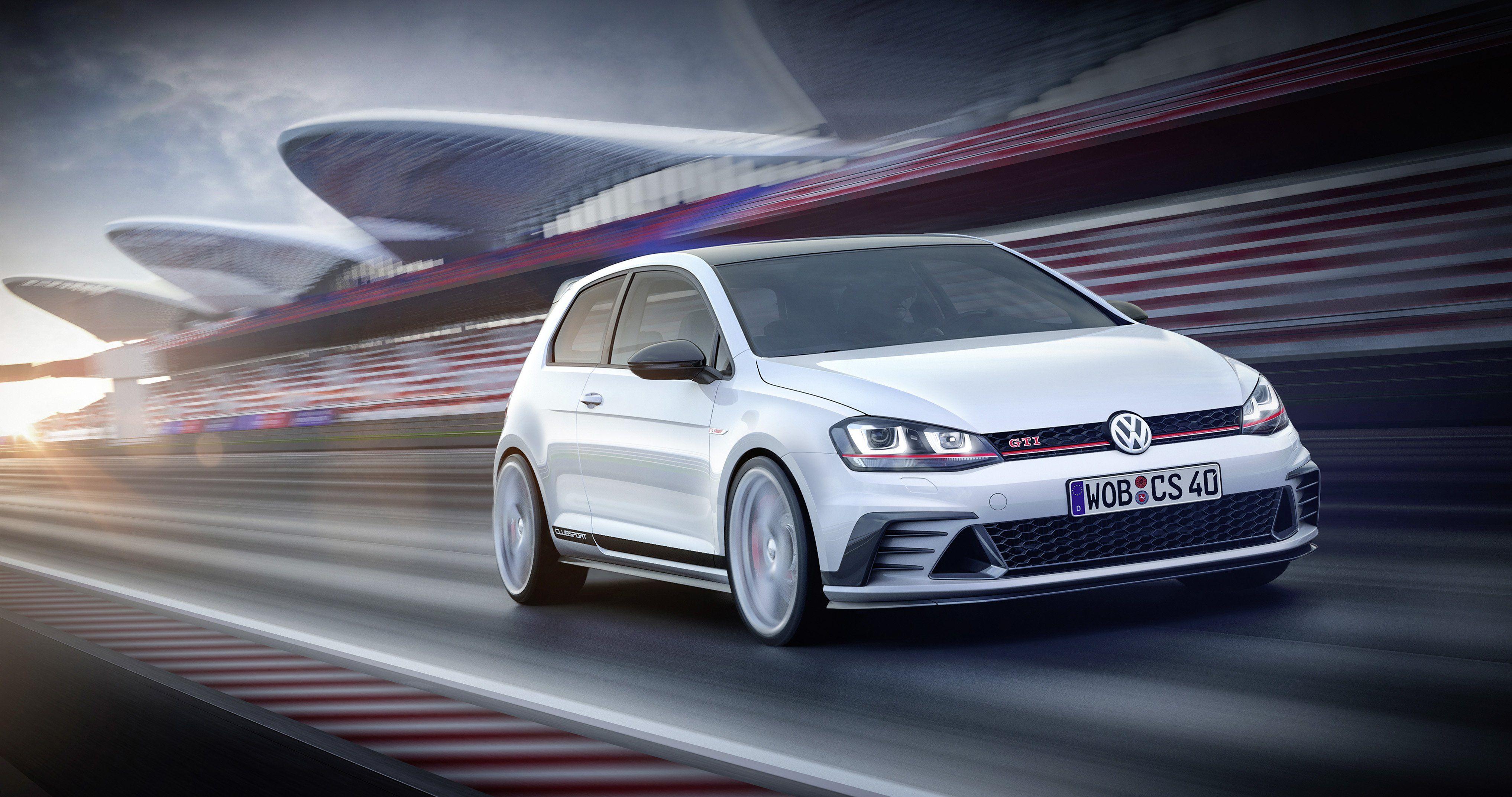 4069x2146 Free download Volkswagen Golf GTI Clubsport Concept cars 2015