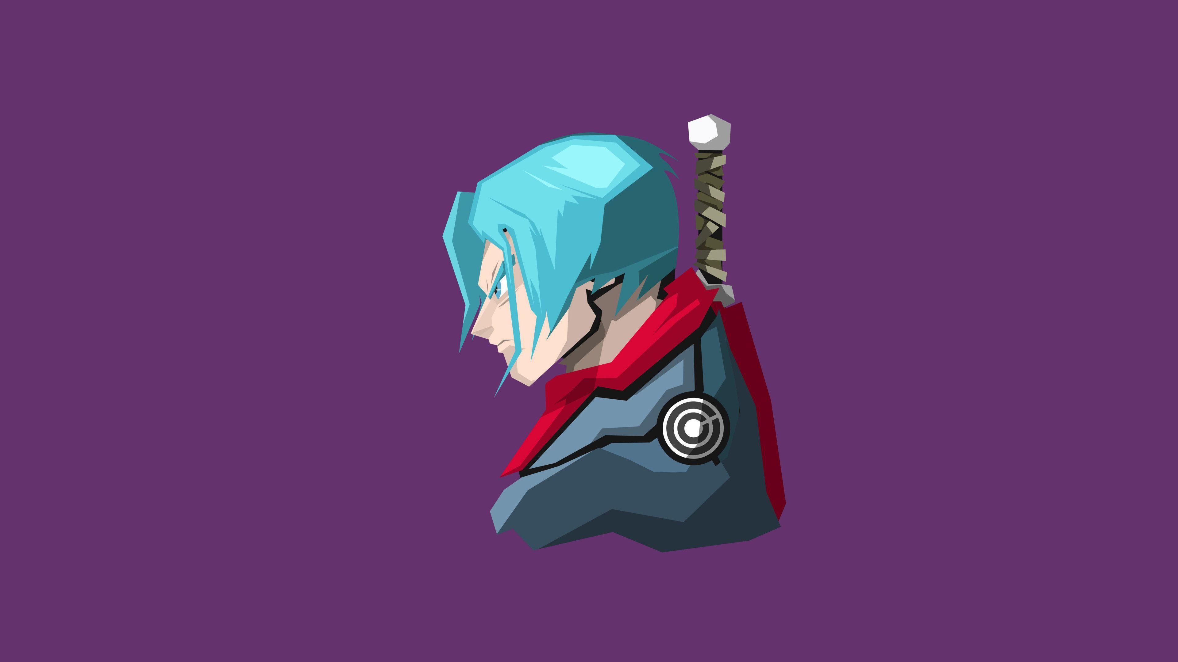 3840x2160 Wallpaper 4k Trunks Dragon Ball Super Minimalism 4k 4k Wallpaper, Anime Wallpaper, Artist Wallpaper, Artstation Wallpaper, Dragon Ball Super Wallpaper, Dragon Ball Wallpaper, Goku Wallpaper, Hd Wallpaper, Minimalism Wallpaper