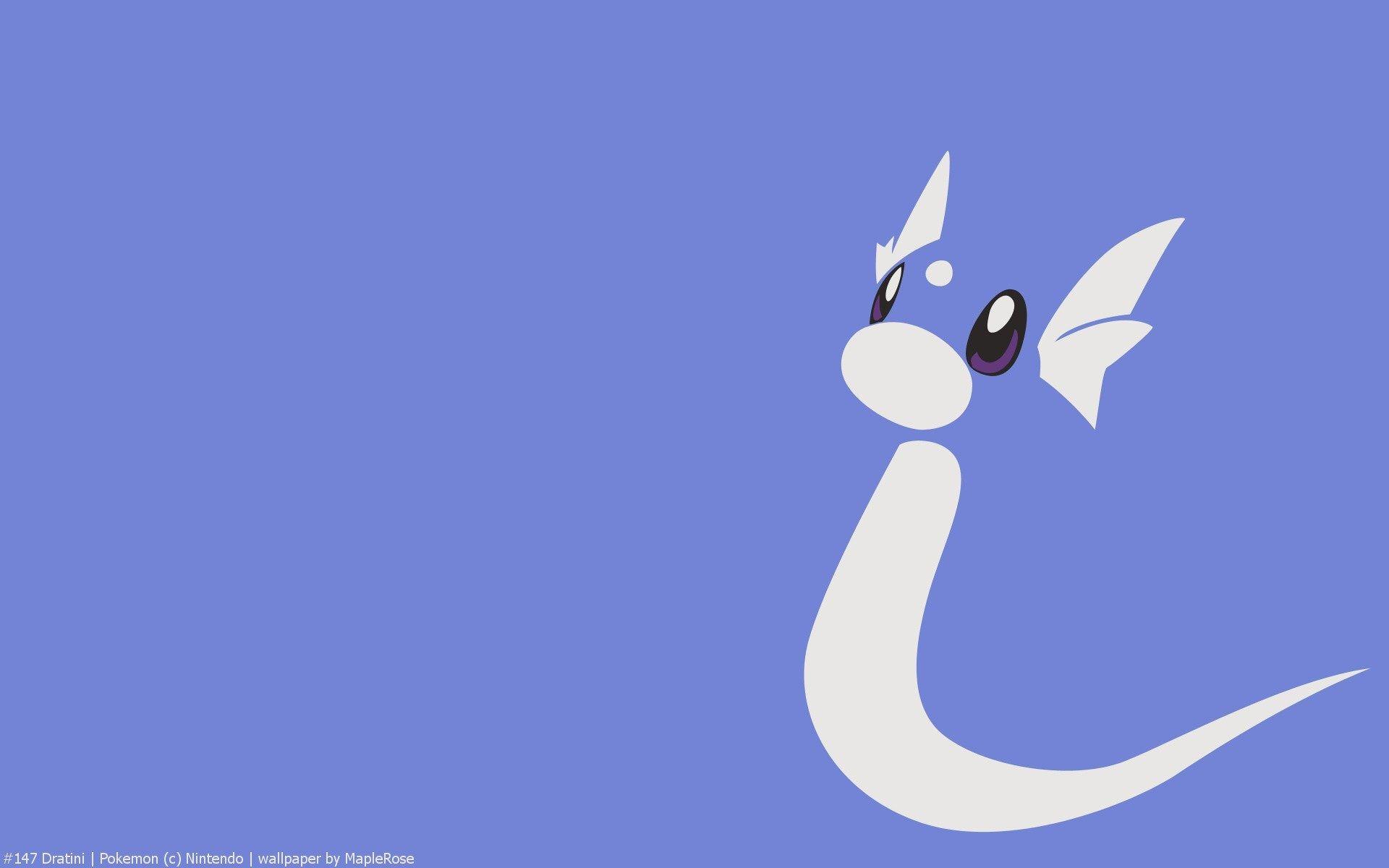 1920x1200 Dratini, Minimal, Pokemon, Pokemon Generation I HD Wallpaper