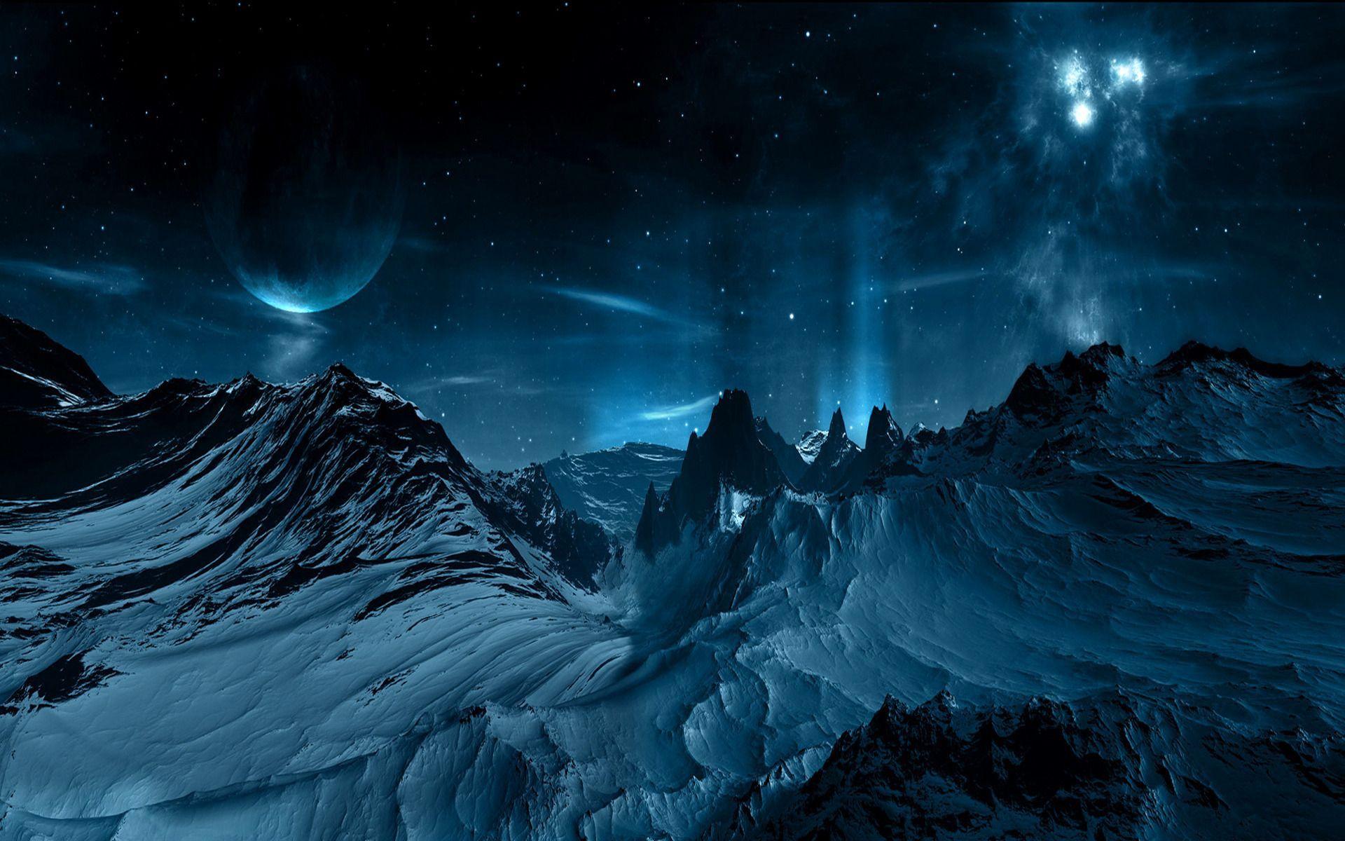 1920x1200 Alien Planet Wallpaper