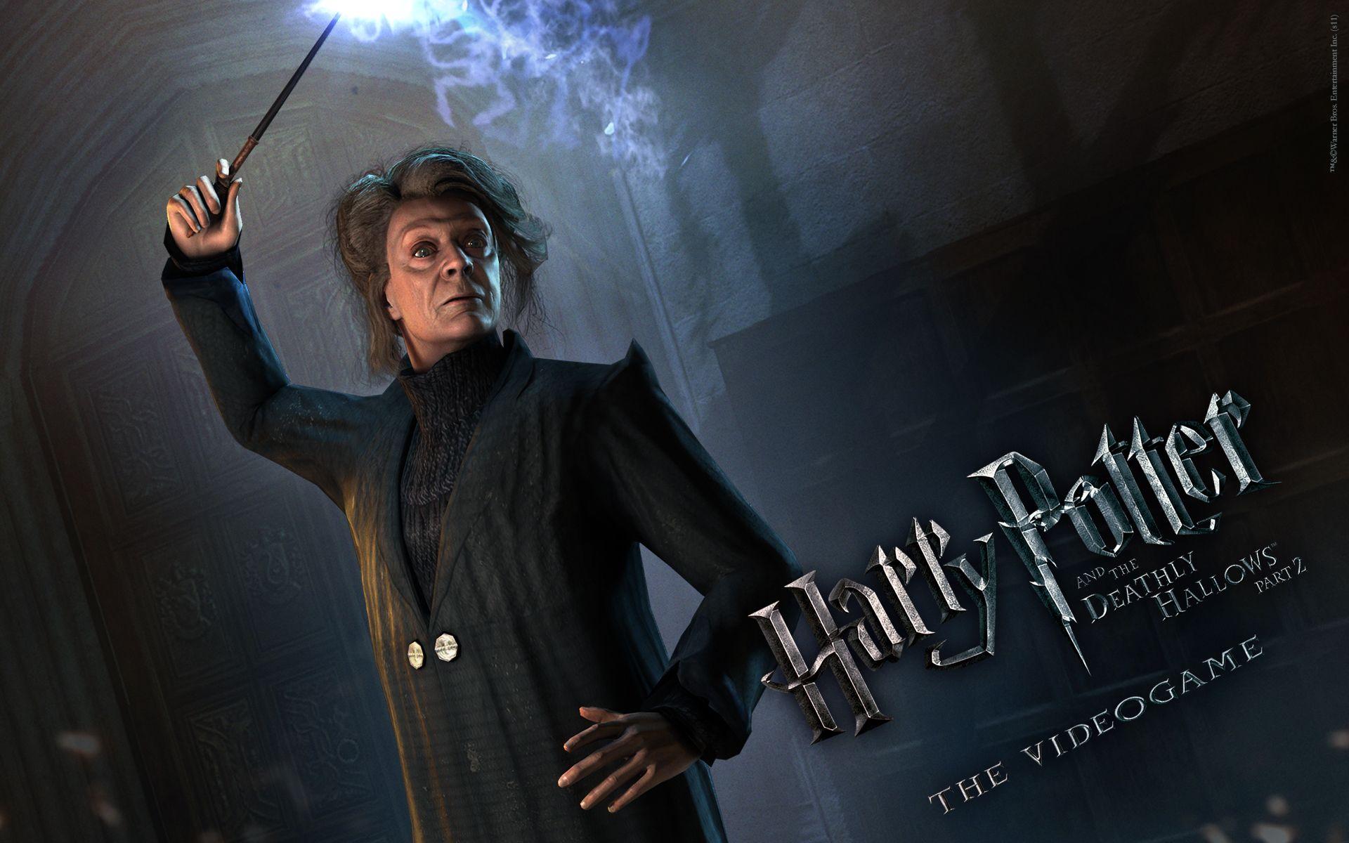 1920x1200 Minerva Wallpaper from Harry Potter and the Deathly Hallows: Part 2 The Video Game