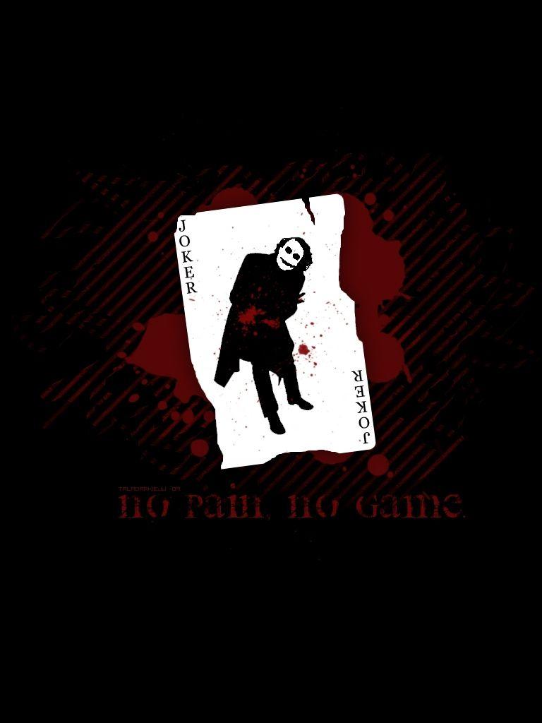 768x1024 Free download Joker Card Dark Knight Wallpaper [1280x1024]