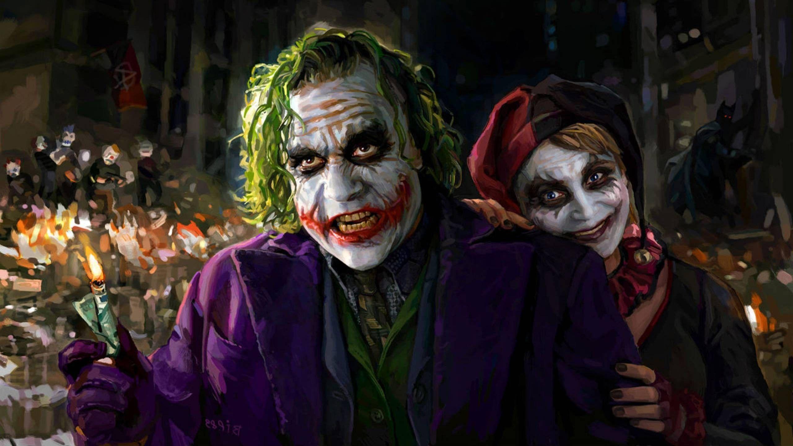 2560x1440 movies, Joker, Harley Quinn Wallpaper HD / Desktop and Mobile