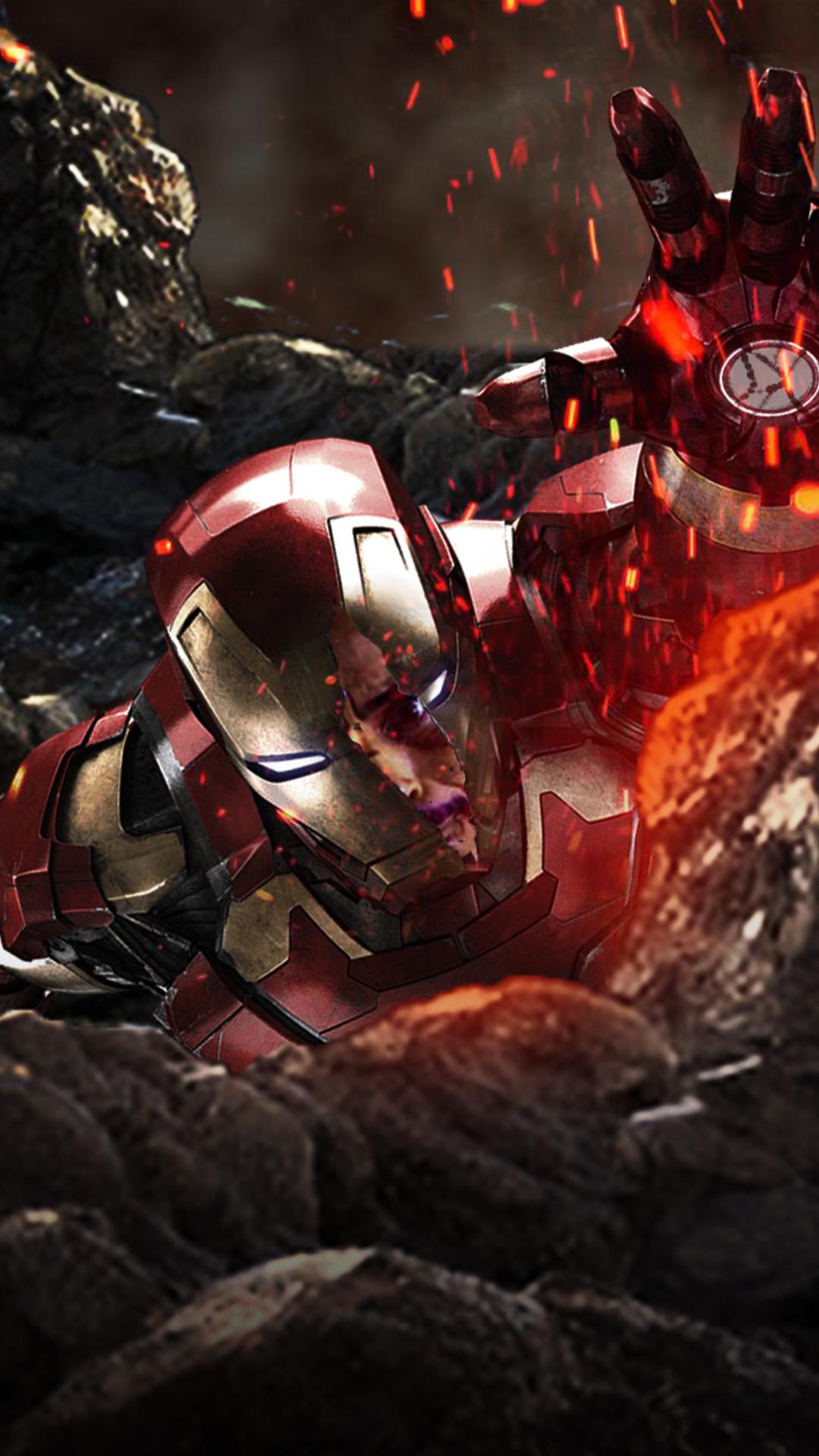 1080x1920 Iron Man In Avengers Infinity War War Wallpaper 4k