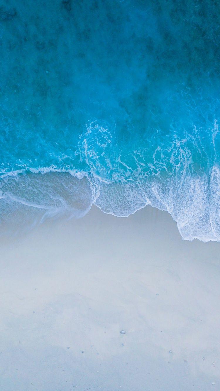 750x1334 Beach Shore Blue Water iPhone iPhone 6S, iPhone 7 HD