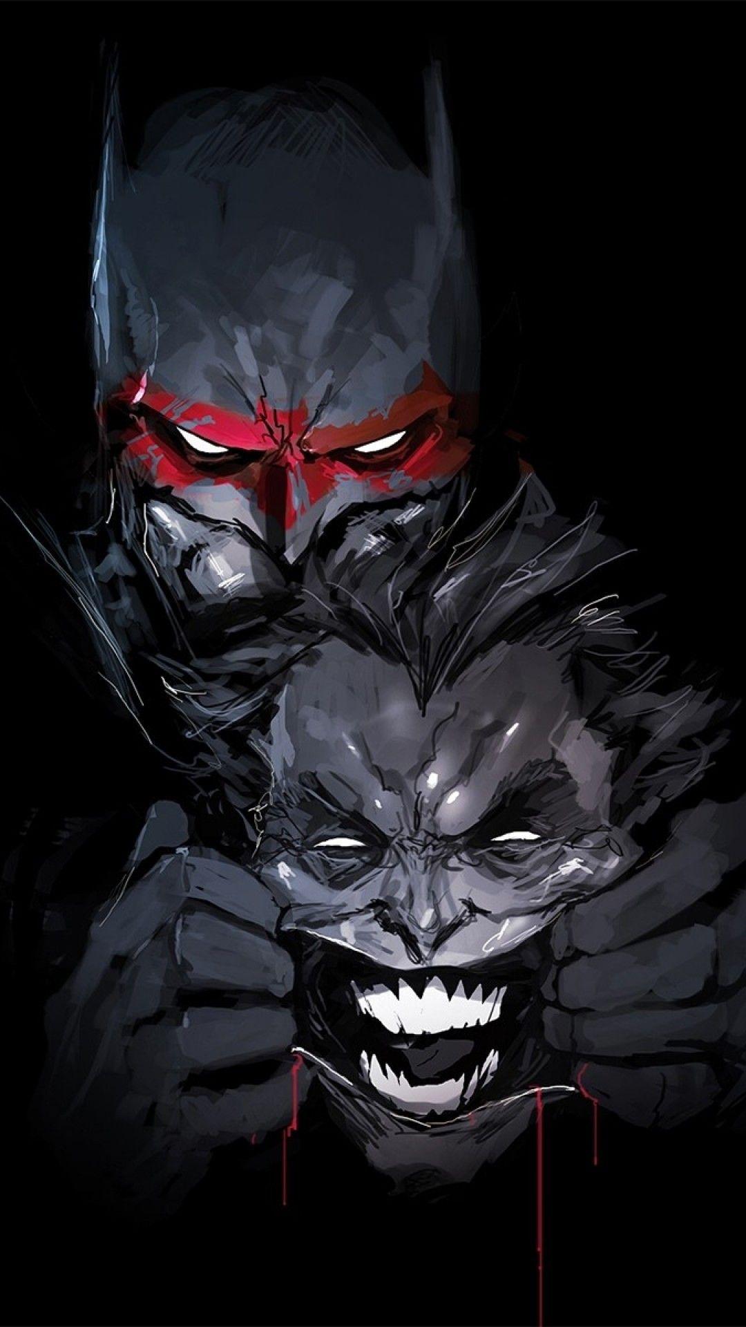 1080x1920 Batman, Joker, Dc Universe, Comics, Artwork Comic