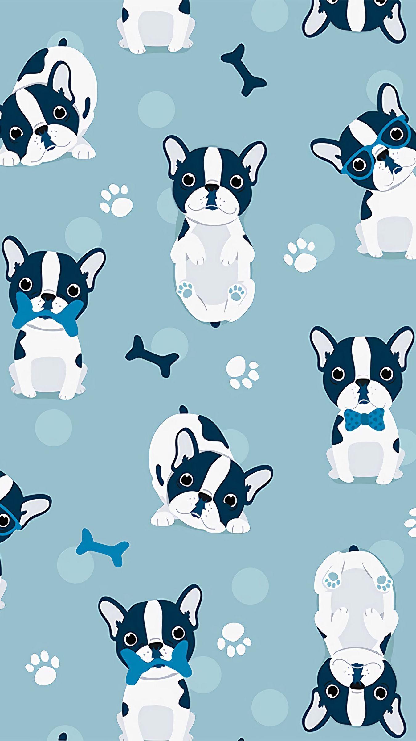 Dog Pattern Wallpapers - Top Free Dog Pattern Backgrounds - WallpaperAccess