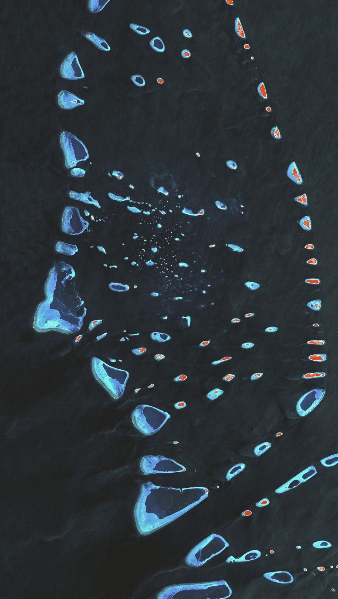 1085x1920 Aerial Wallpaper: Satellite Wallpaper for Your Phone