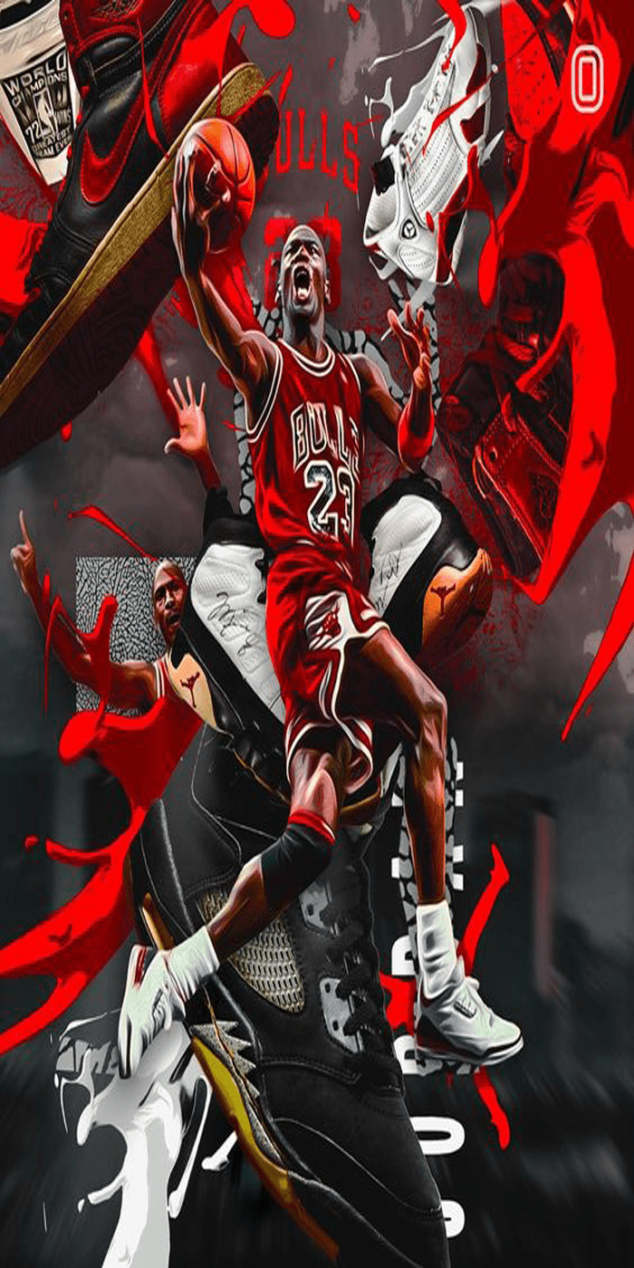 700x1400 Art, Poster, Air Jordan, Basketball. Michael jordan