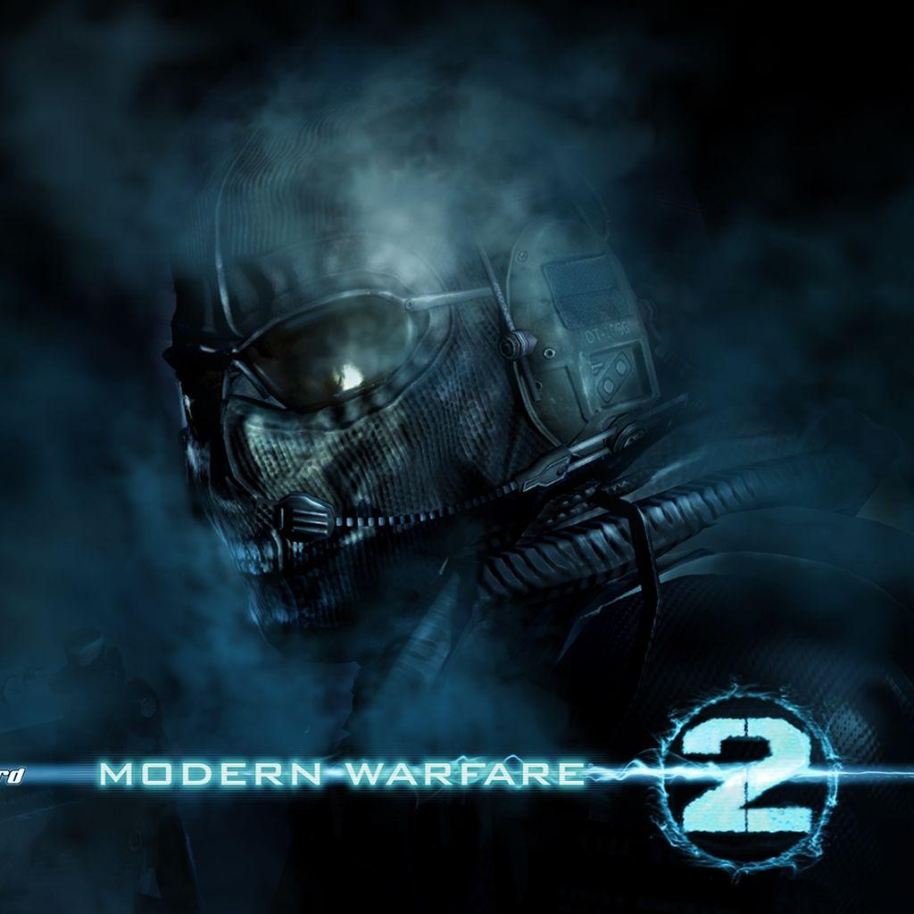1024x1024 Call Of Duty Modern Warfare 2 iPad Wallpaper Free Download