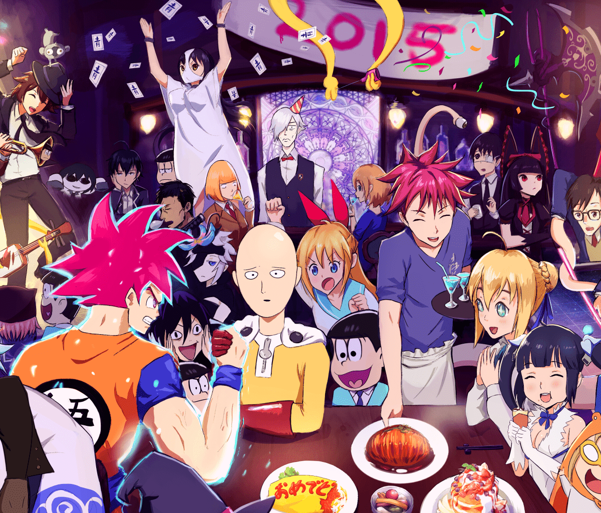 1200x1024 Anime Crossover (1200x1024) Wallpaper