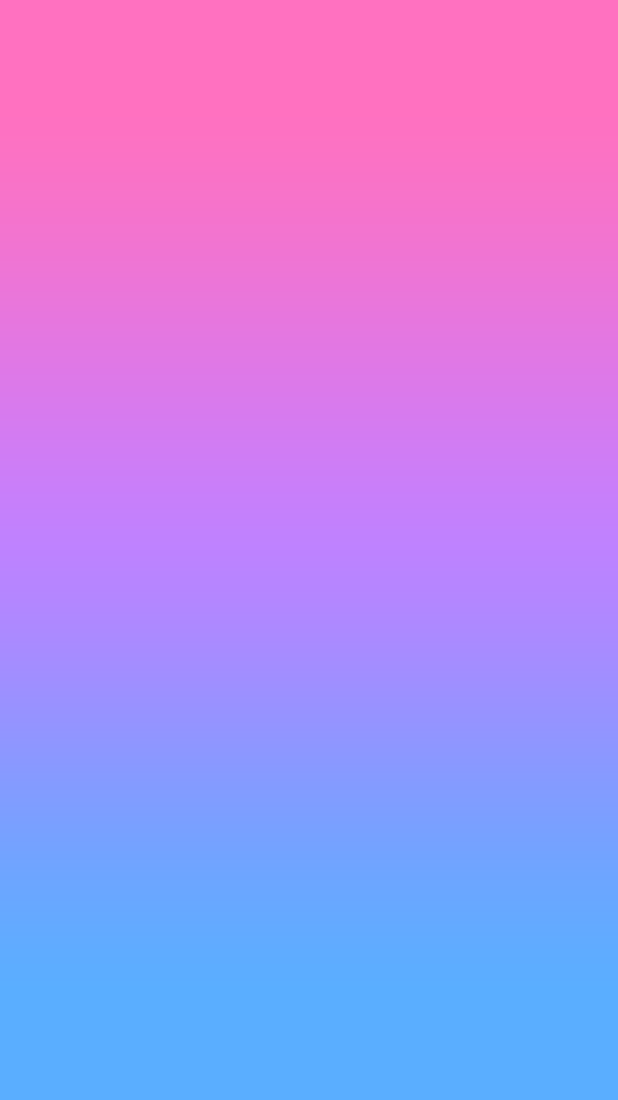 1242x2208 Hình nền màu hồng và xanh dương Ombre