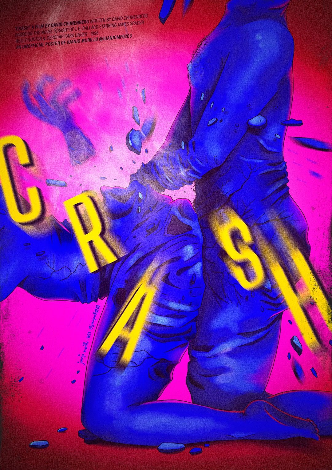 1080x1527 Crash. Poster By Juanjo Murillo